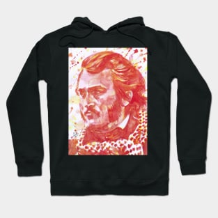 GUSTAVE DORE watercolor portrait Hoodie